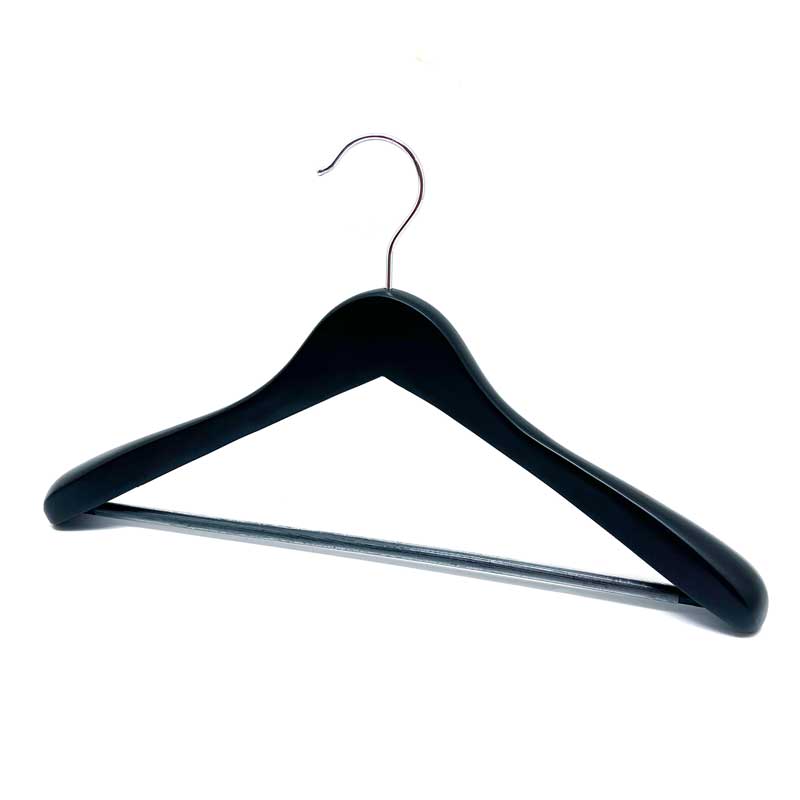 Custom jacket hanger black